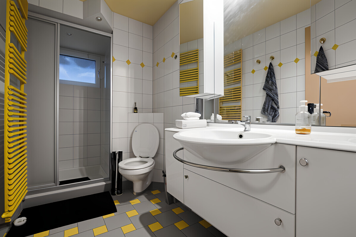 Das Tageslicht-Duschbad