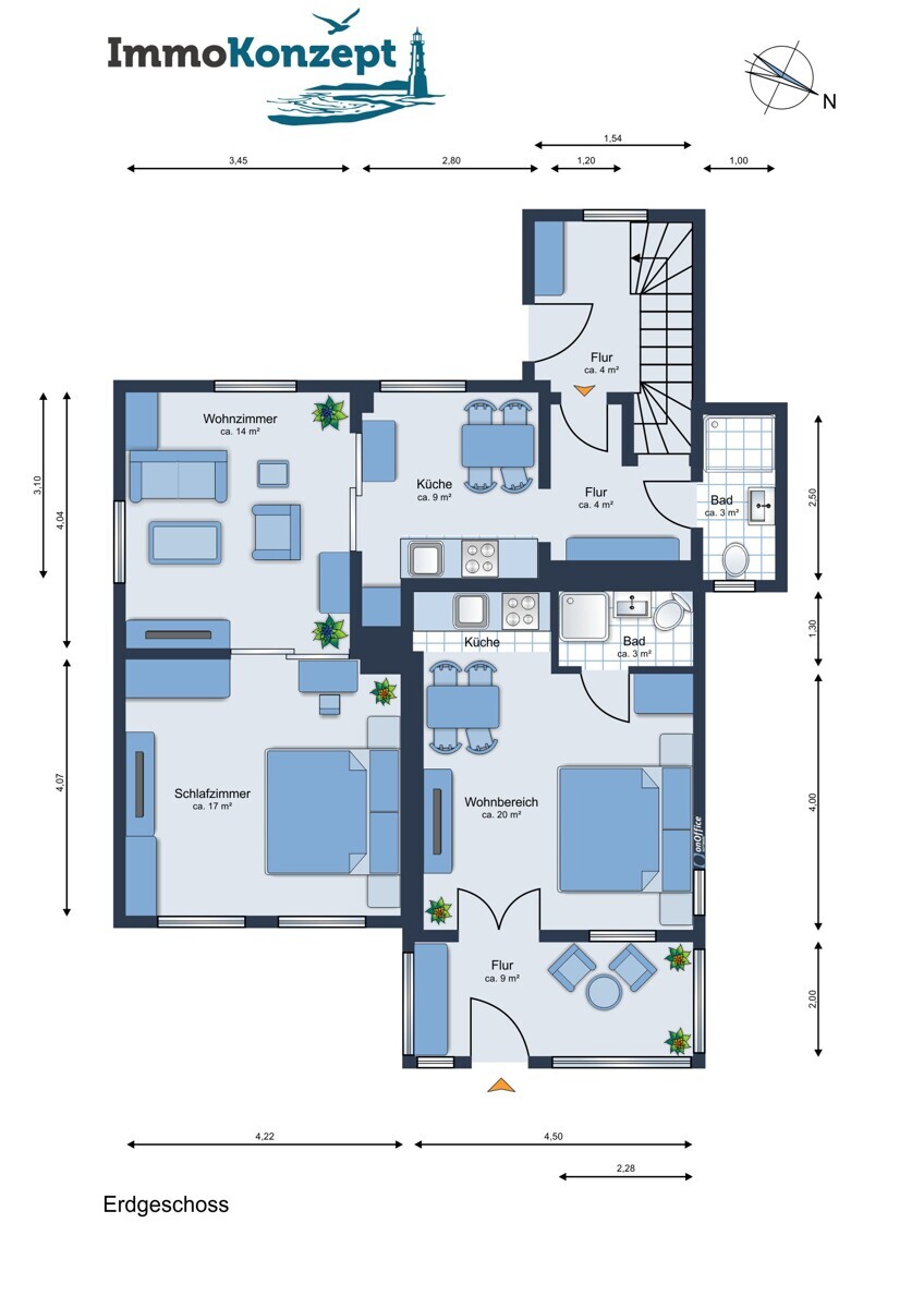 Grundriss Erdgeschoss