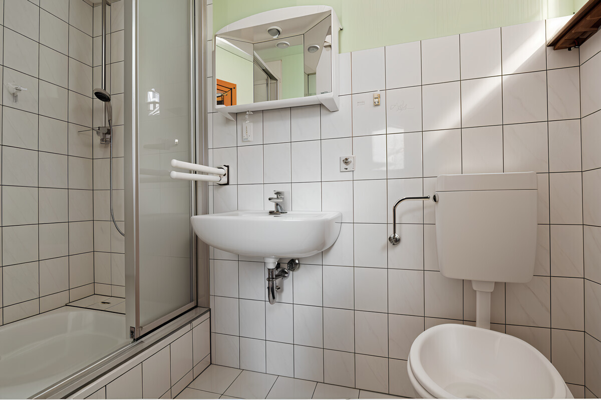 Das Tageslicht-Duschbad