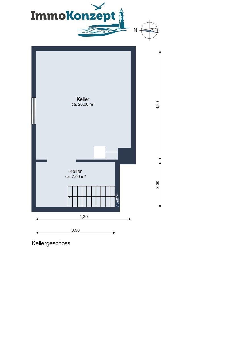 Grundriss Kellergeschoss