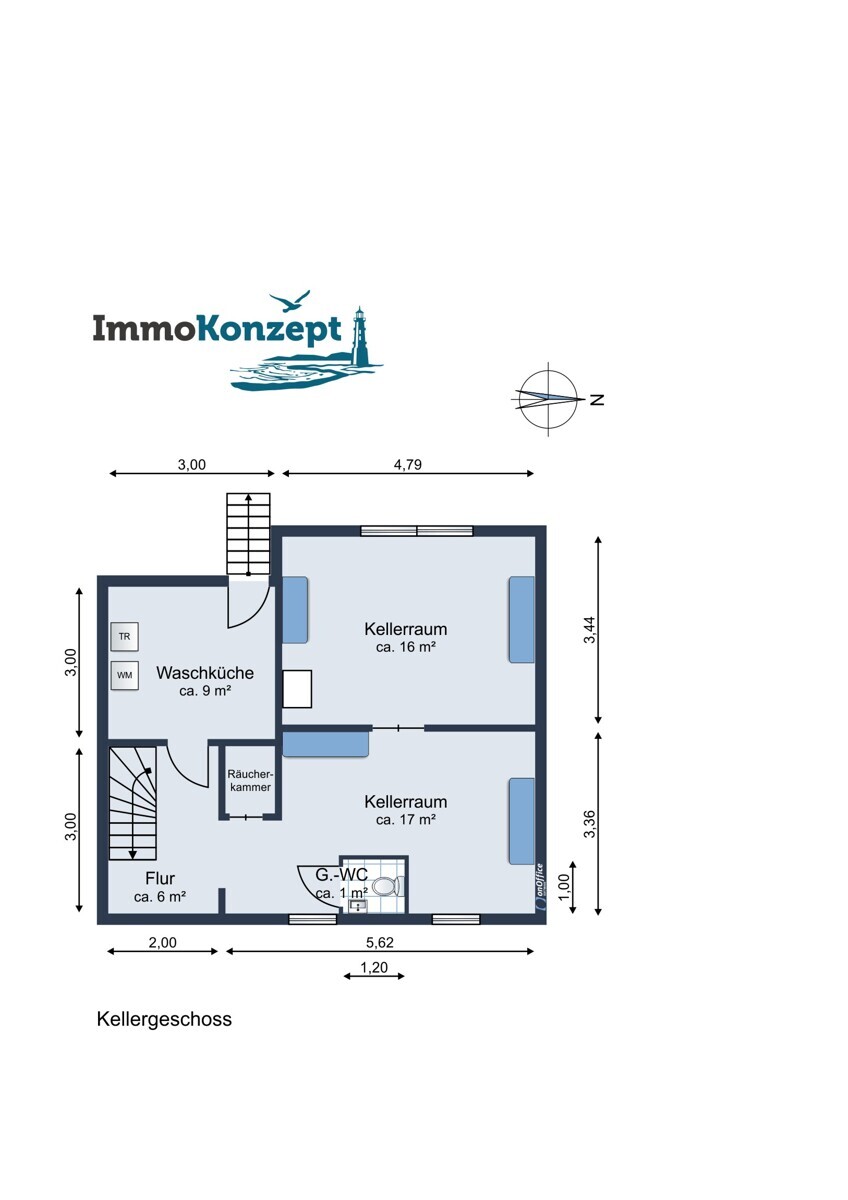 Grundriss Kellergeschoss