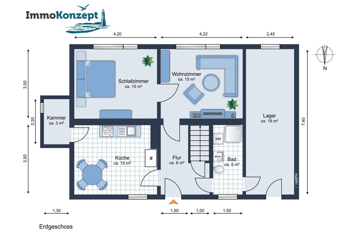 Grundriss Erdgeschoss