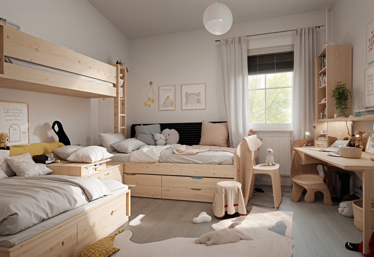 Das freundliche Kinderzimmer
