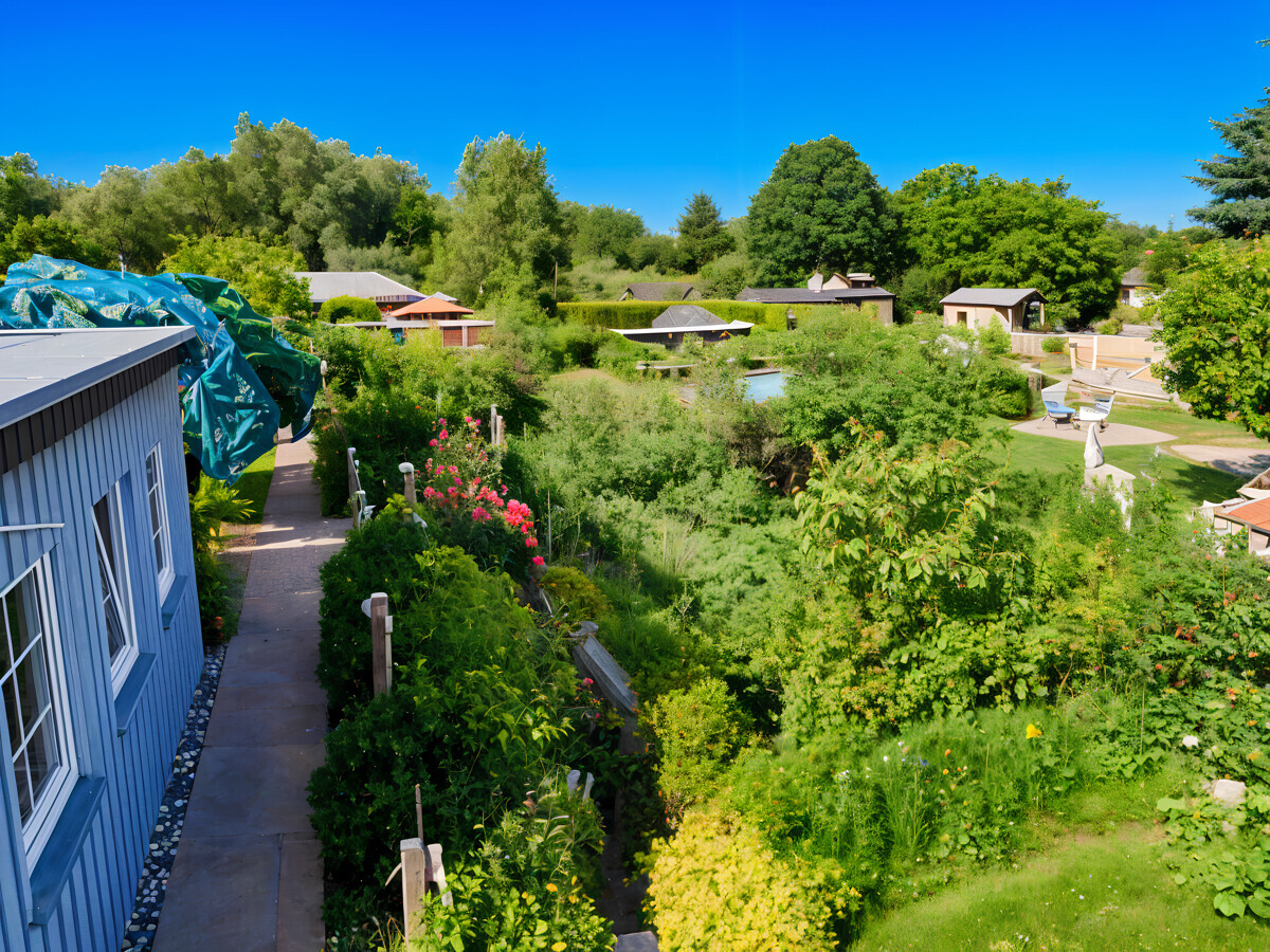 Der Gartenbereich