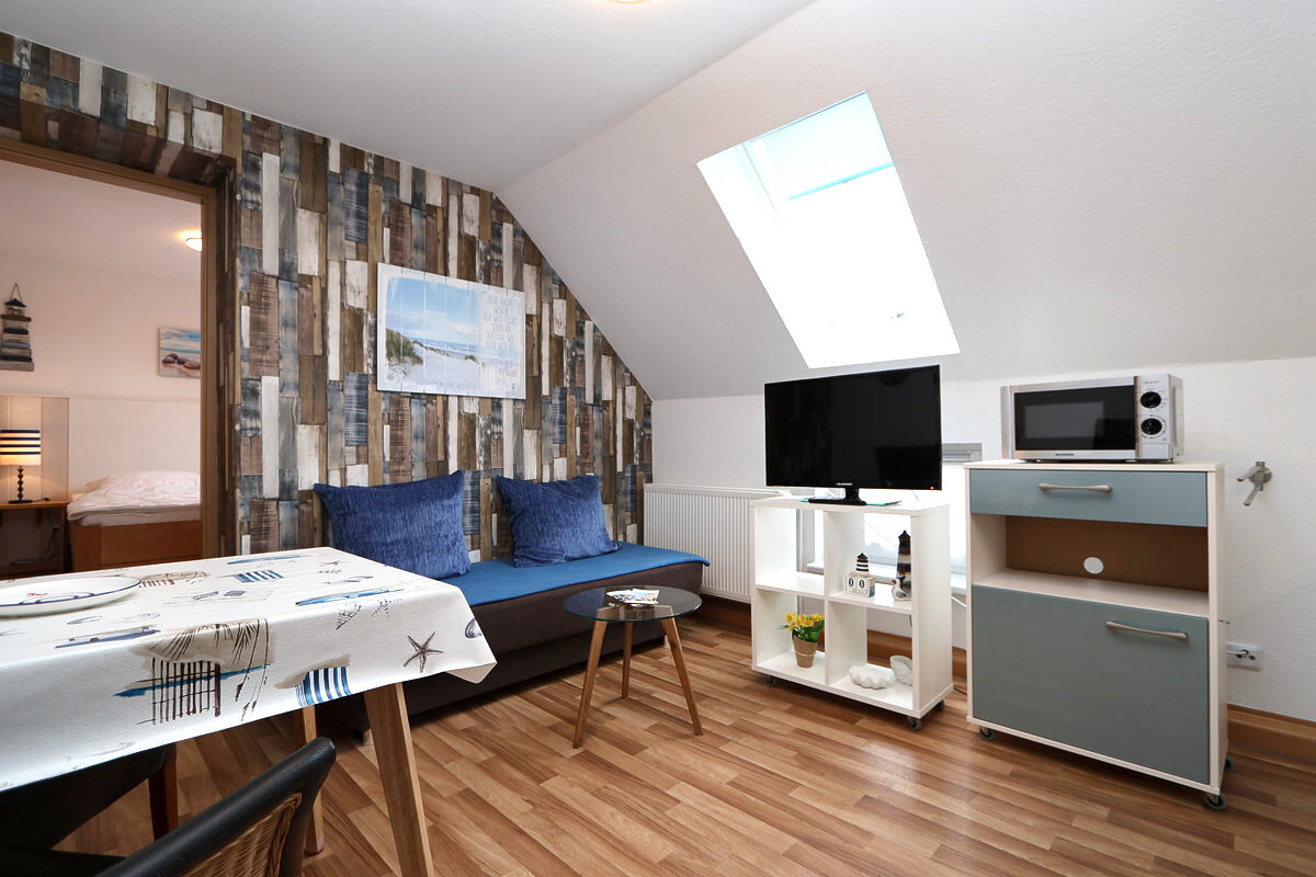 Das Wohnzimmer der Fewo 5