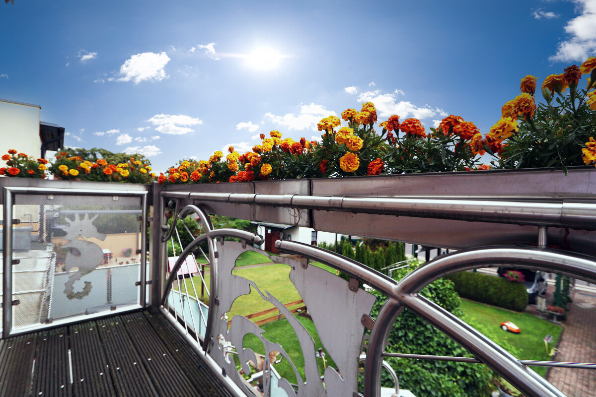 Zugang zum Balkon
