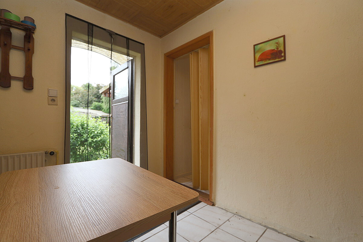Der Flurbereich vom Bungalow