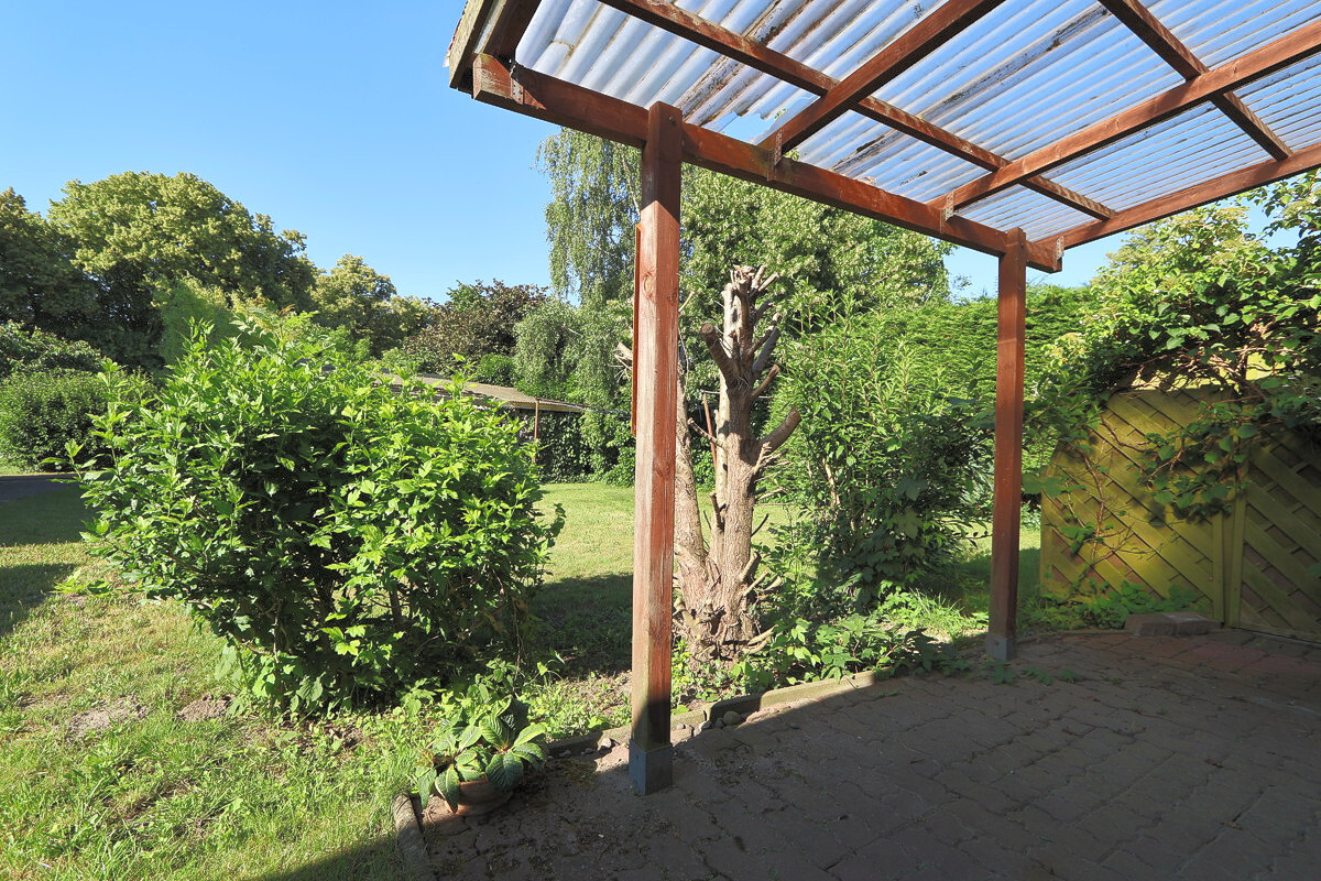 Die sonnige Terrasse