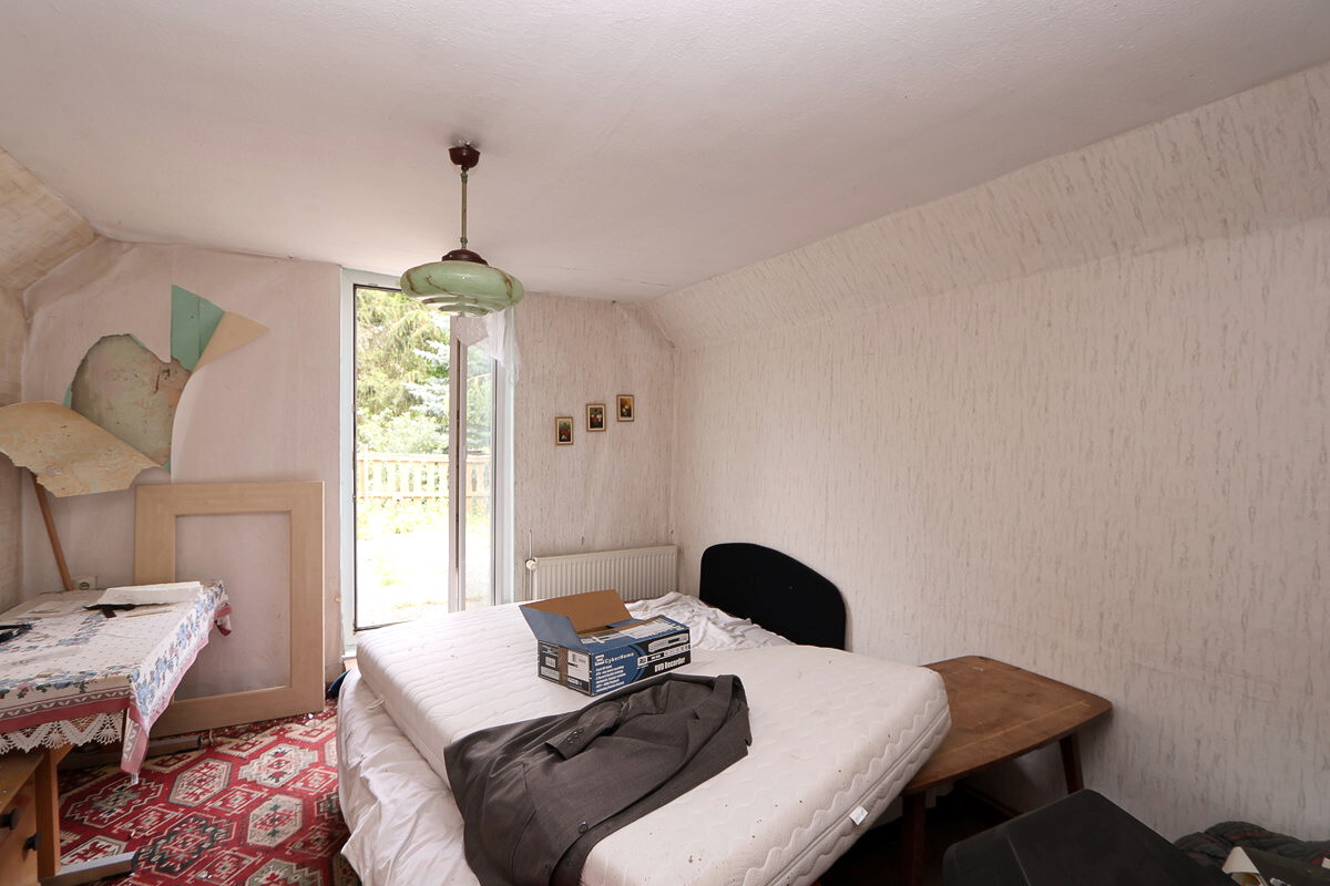 Das gemütliche Schlafzimmer im Dachgeschoss