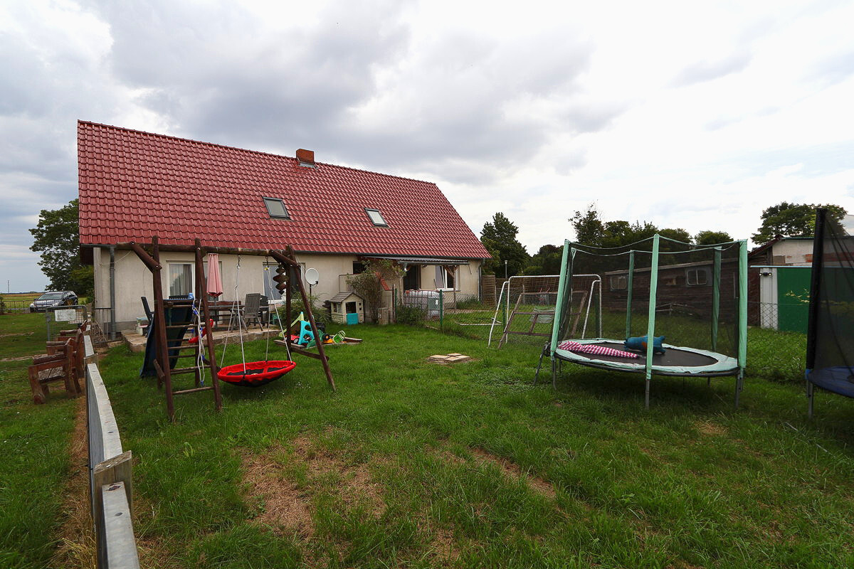 Der Hof lädt zum verweilen ein
