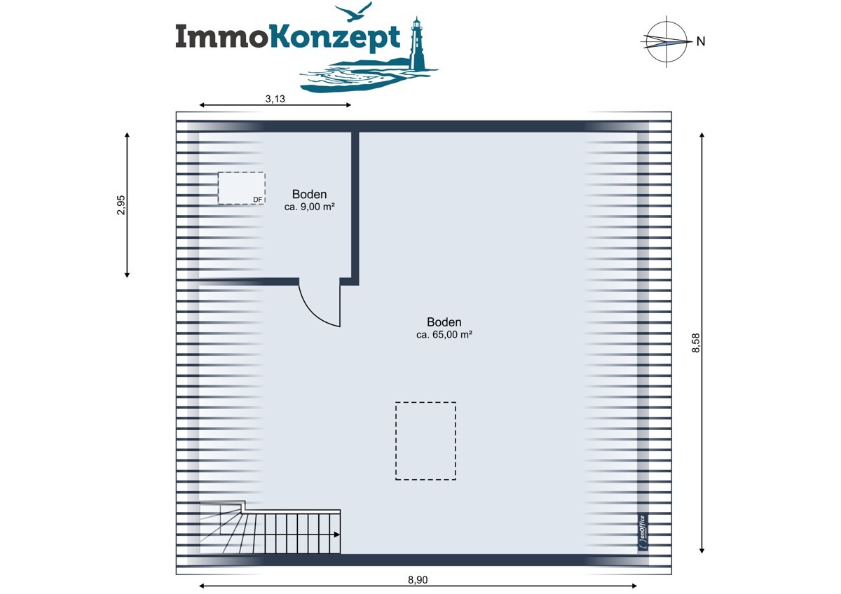 Grundriss Dachgeschoss