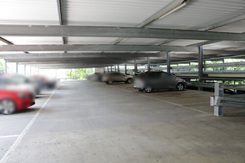 Parkhaus Leipzig-Grünau Etage 5