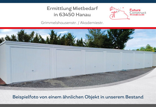 Garagen Hanau Bedarfsermittlung