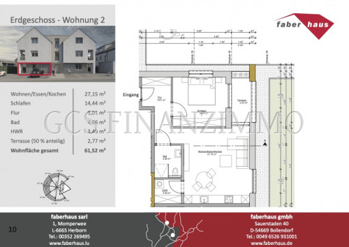 Erdgeschoss - Wohnung 2