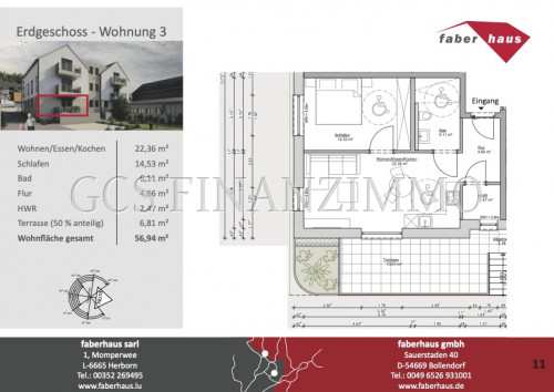 Erdgeschoss - Wohnung 3