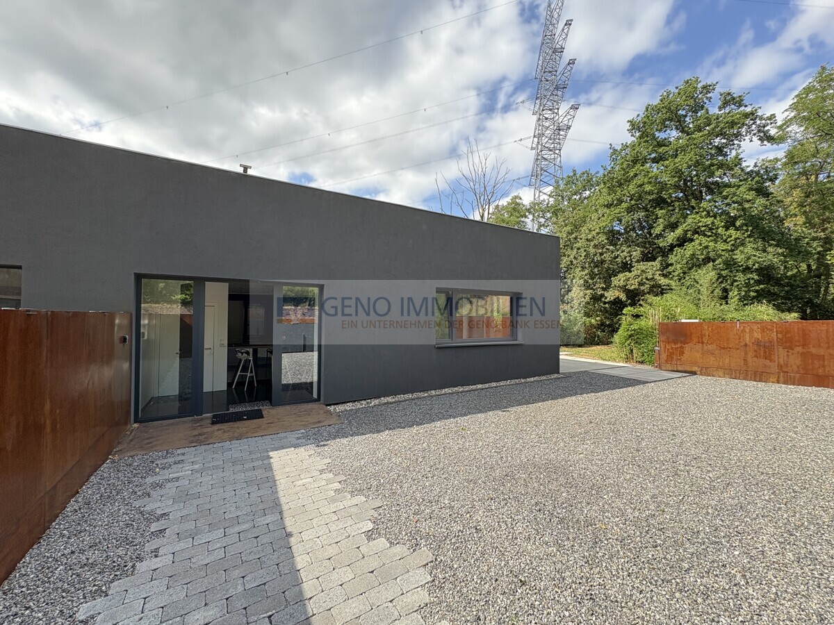 Eingang und privater Rückzugsort vor dem Loft