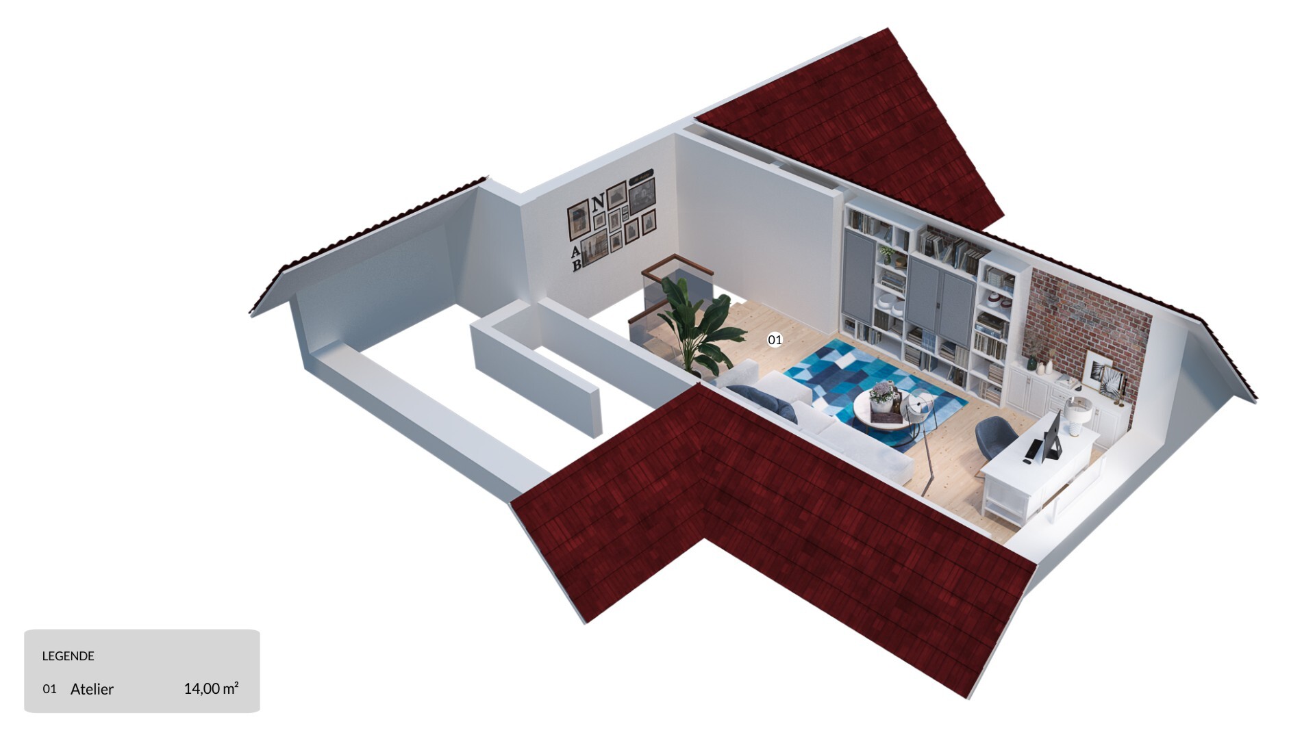 Wohnung 6 - Atelier