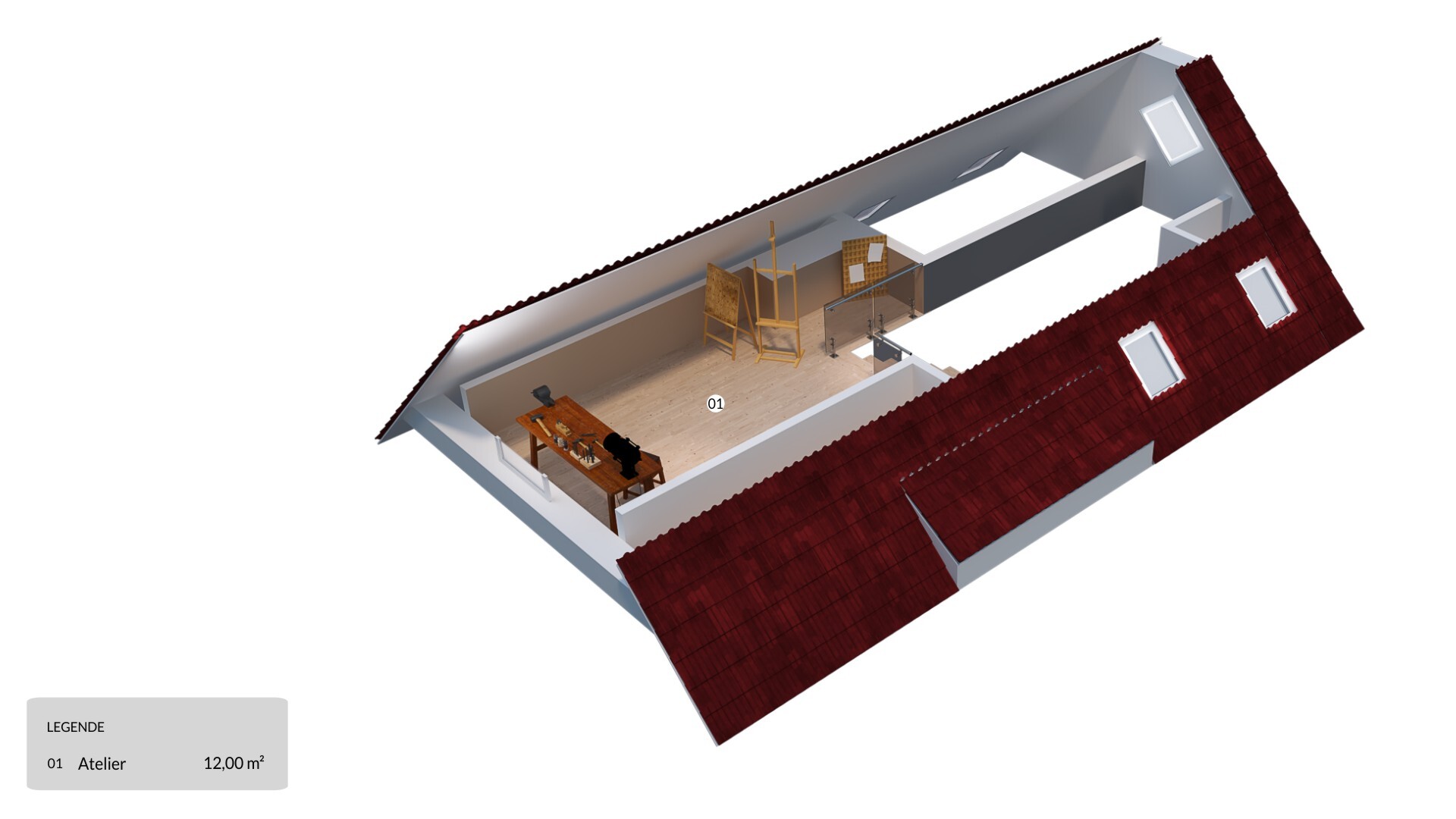 Wohnung 4 - Atelier