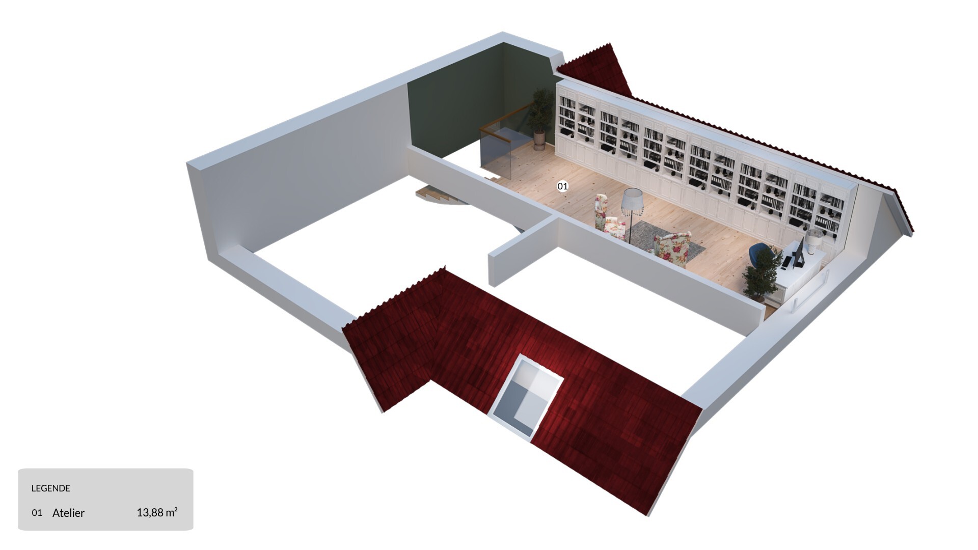 Wohnung 5 - Atelier