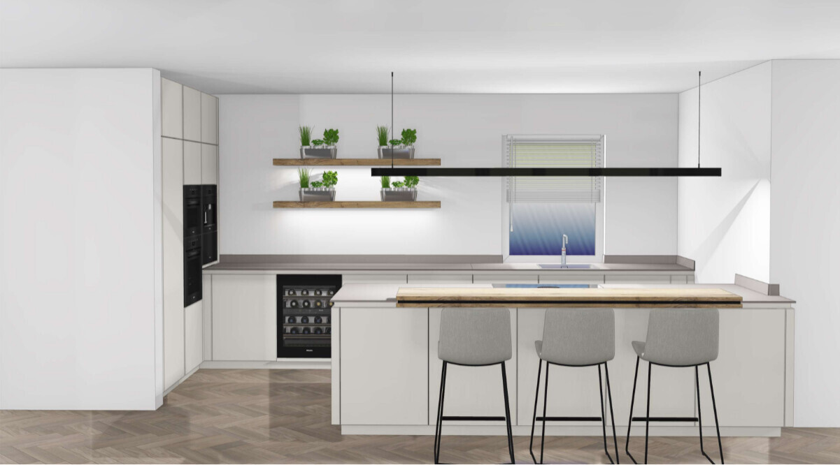 Visualisierung Küche