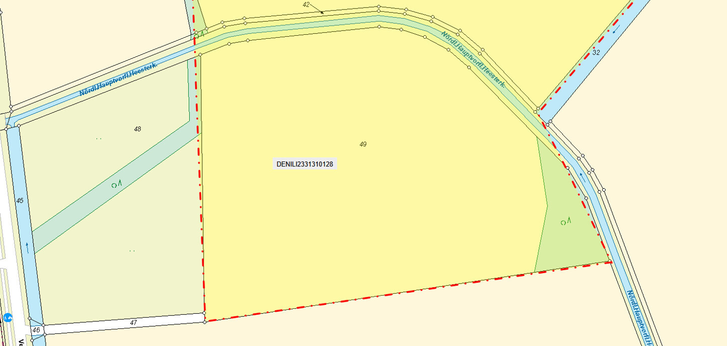 Agrarstatus für das Flurstück 49 der Flur 126