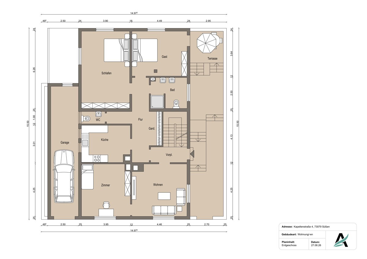 Grundrissplan EG