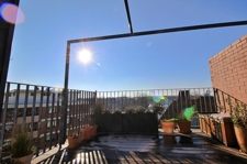 Sonnige Dachterrasse