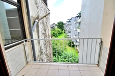 Balkon, Blick ins Grüne