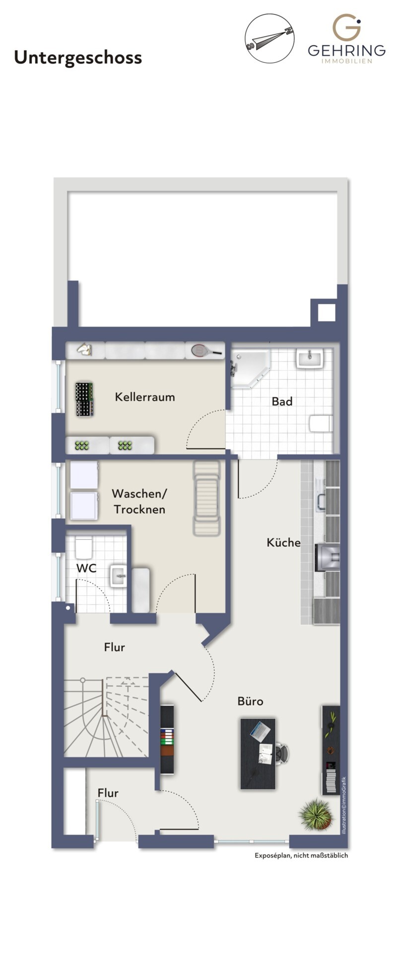 Grundriss Untergeschoss