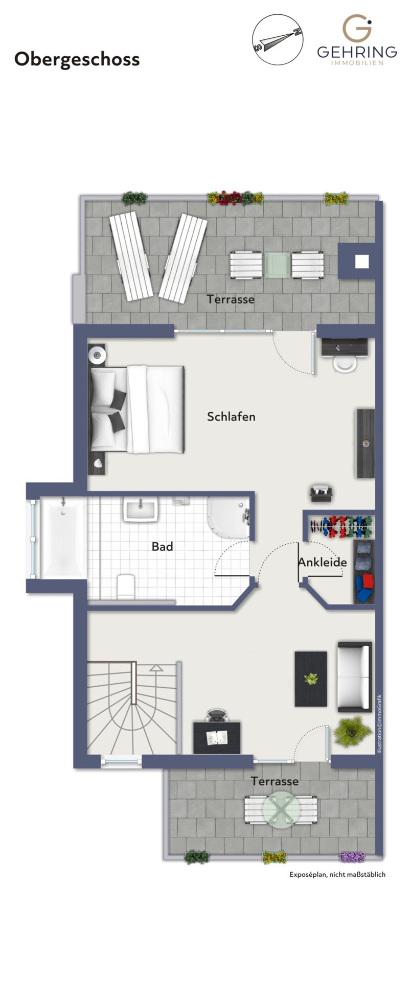 Grundriss Obergeschoss