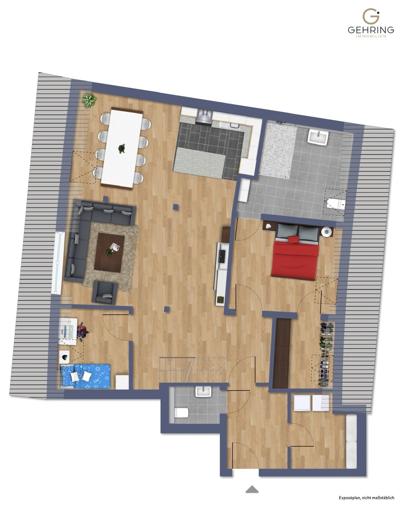 Grundriss Wohnung Nr. 13