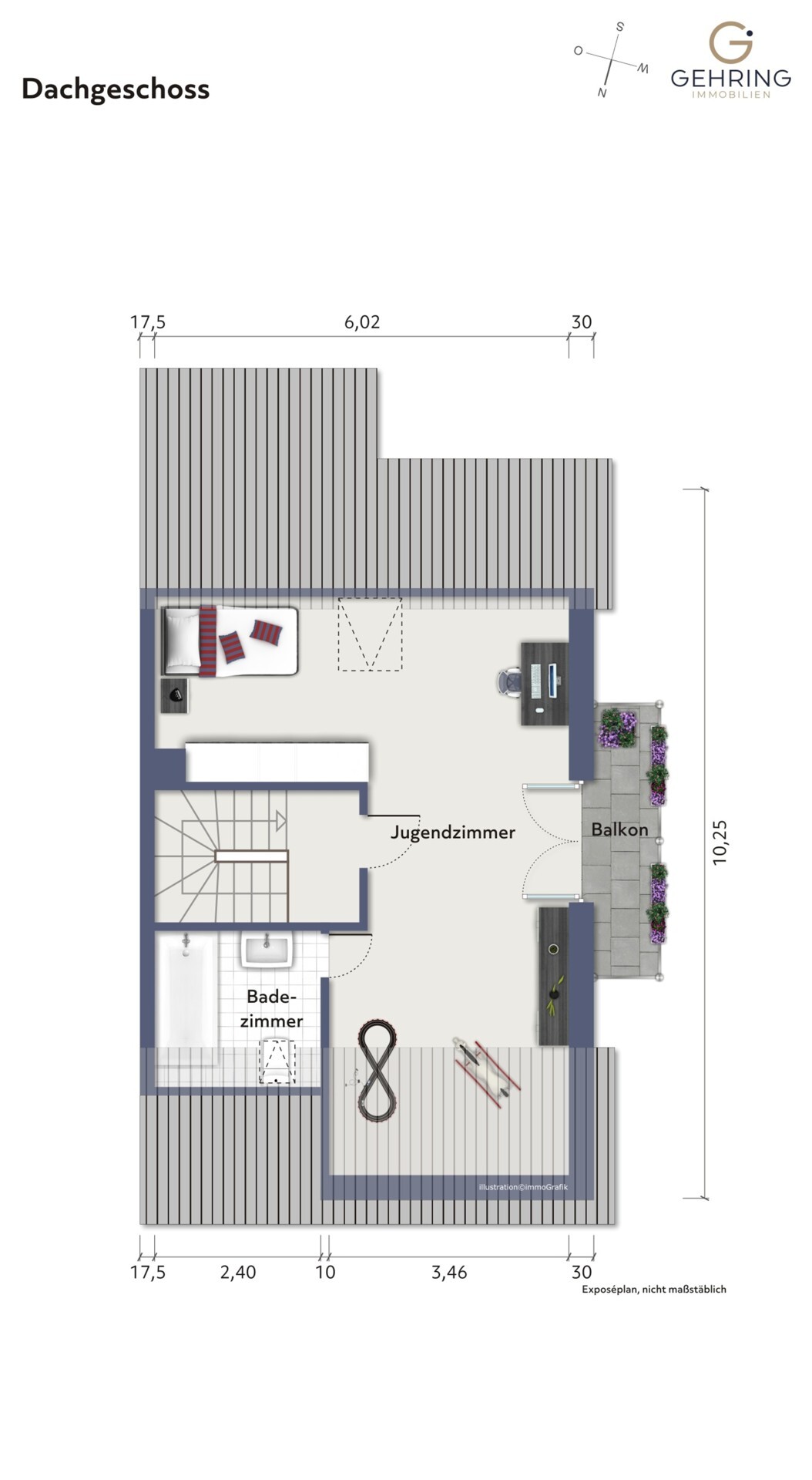Grundriss Dachgeschoss