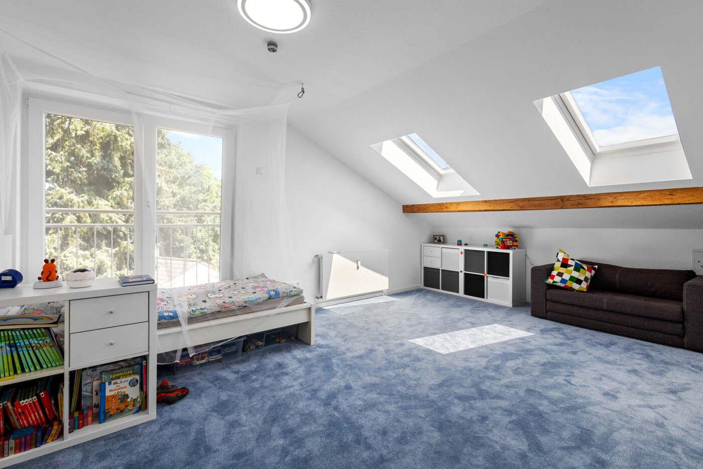 Kinderzimmer, Dachgeschoss