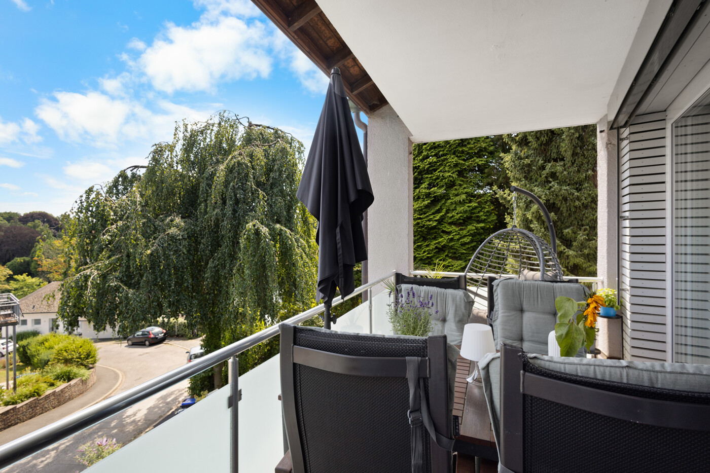 Balkon, Erdgeschoss