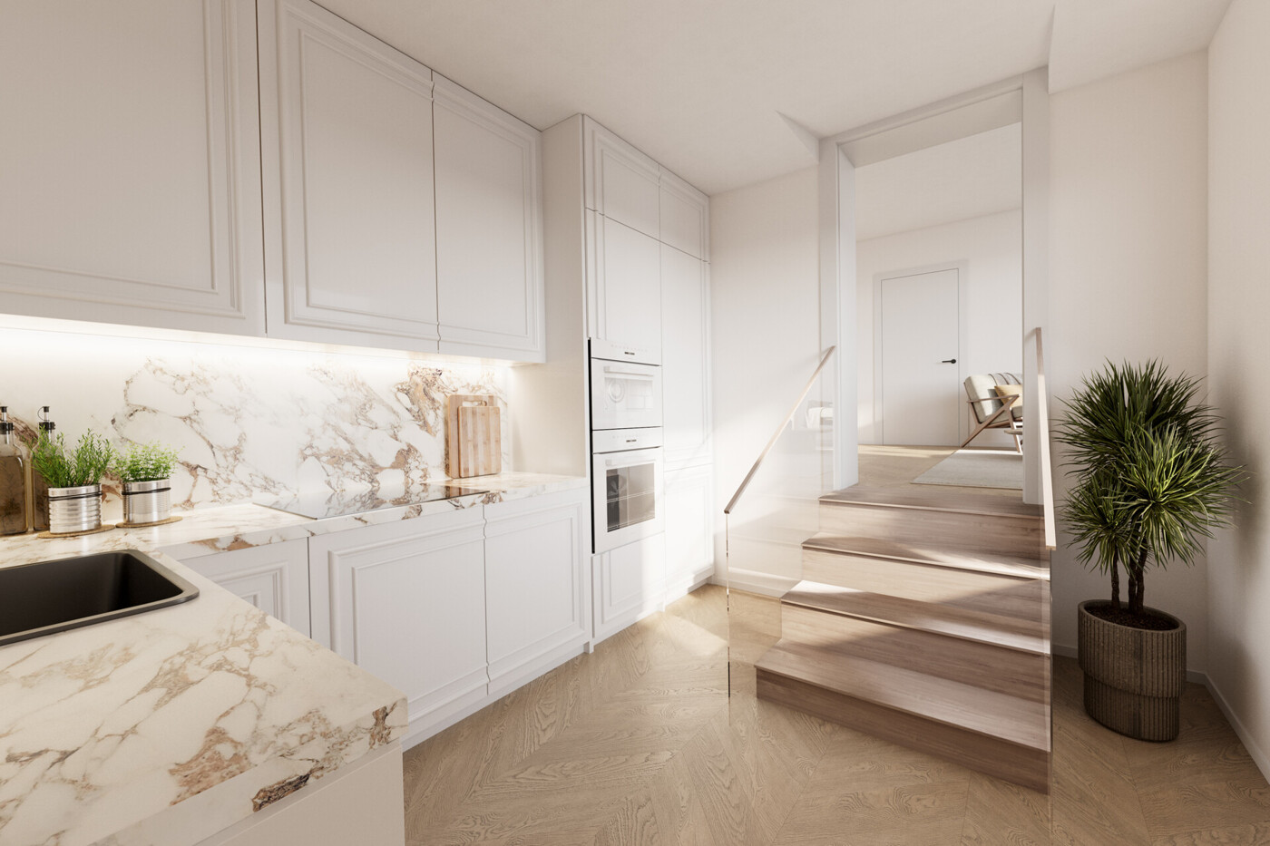 Visualisierung - Küche