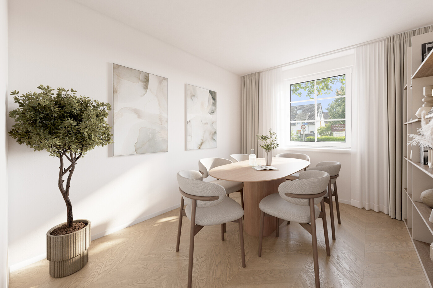 Visualisierung - Esszimmer