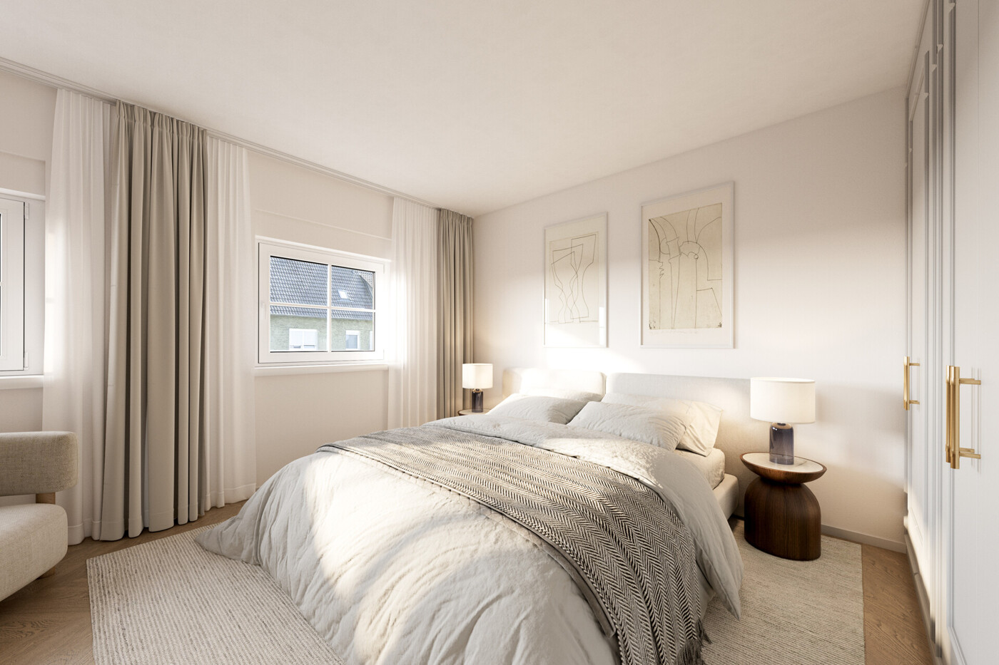Visualisierung - Schlafzimmer