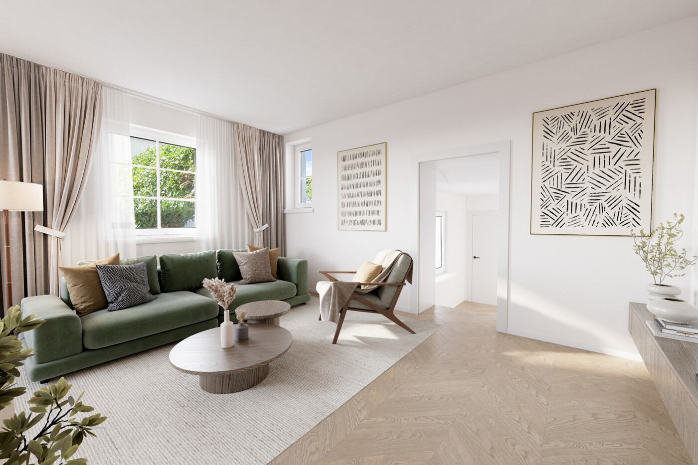 Visualisierung - Wohnzimmer