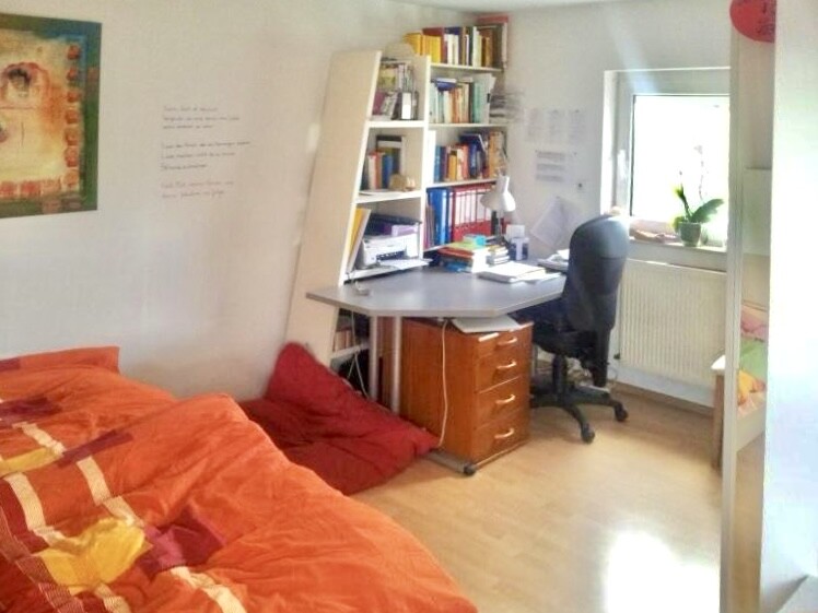 Schlafzimmer, Dachgeschoss, Altbau