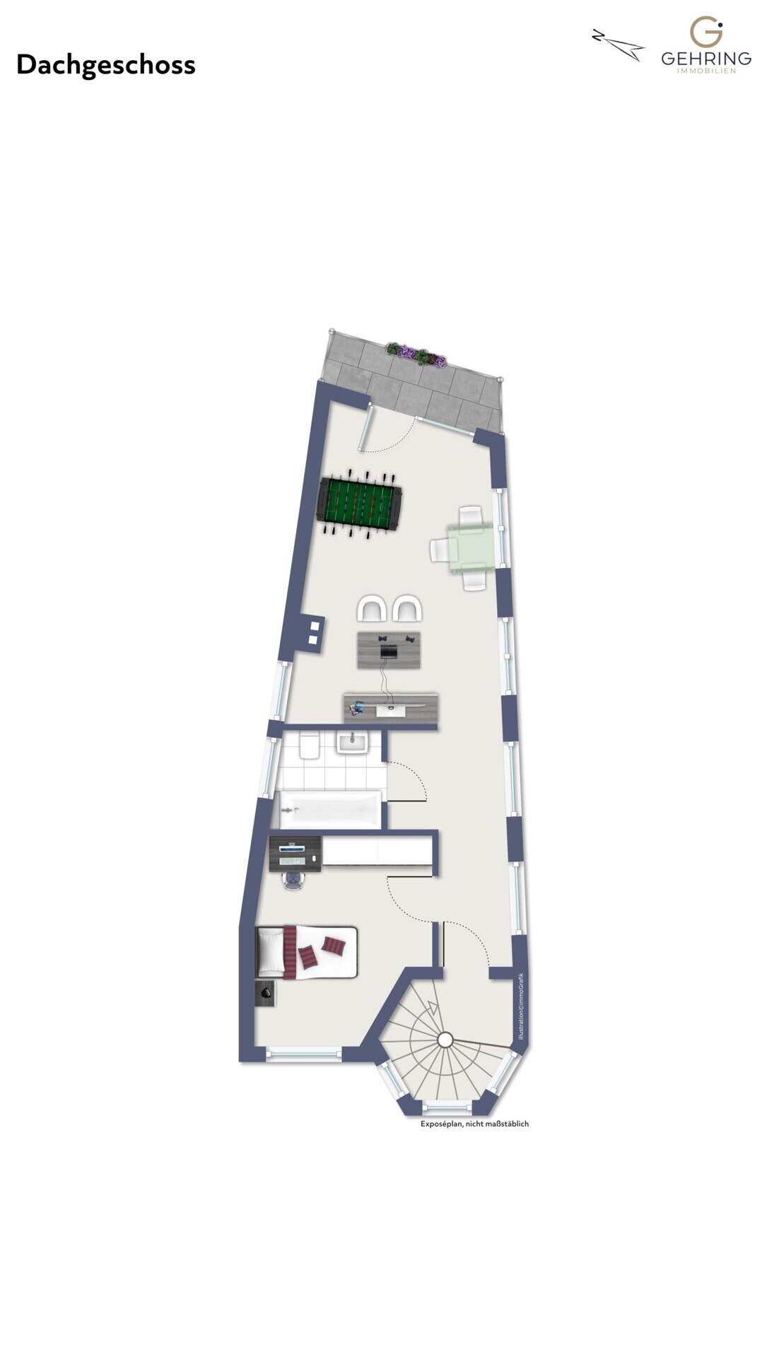 Grundriss Dachgeschoss