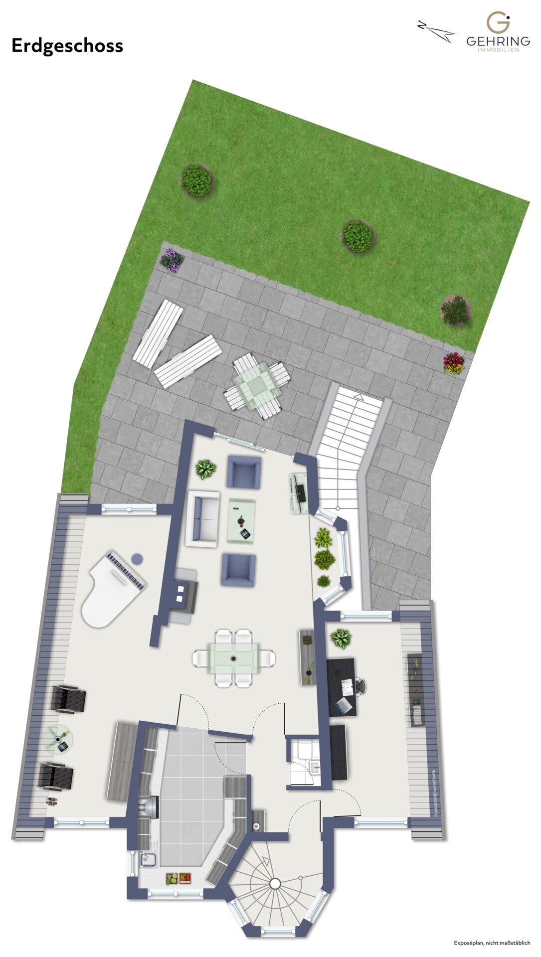 Grundriss Erdgeschoss