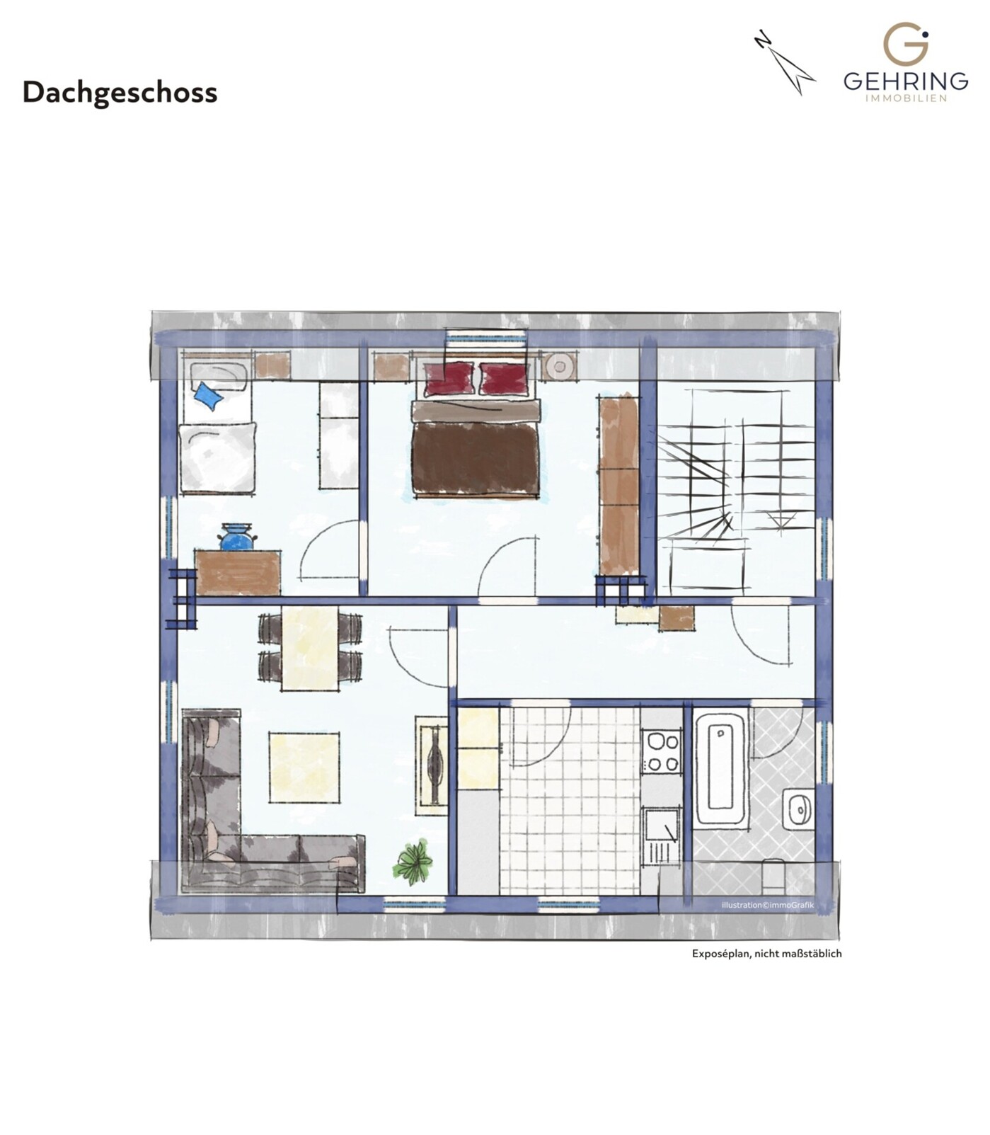 Grundriss Dachgeschoss