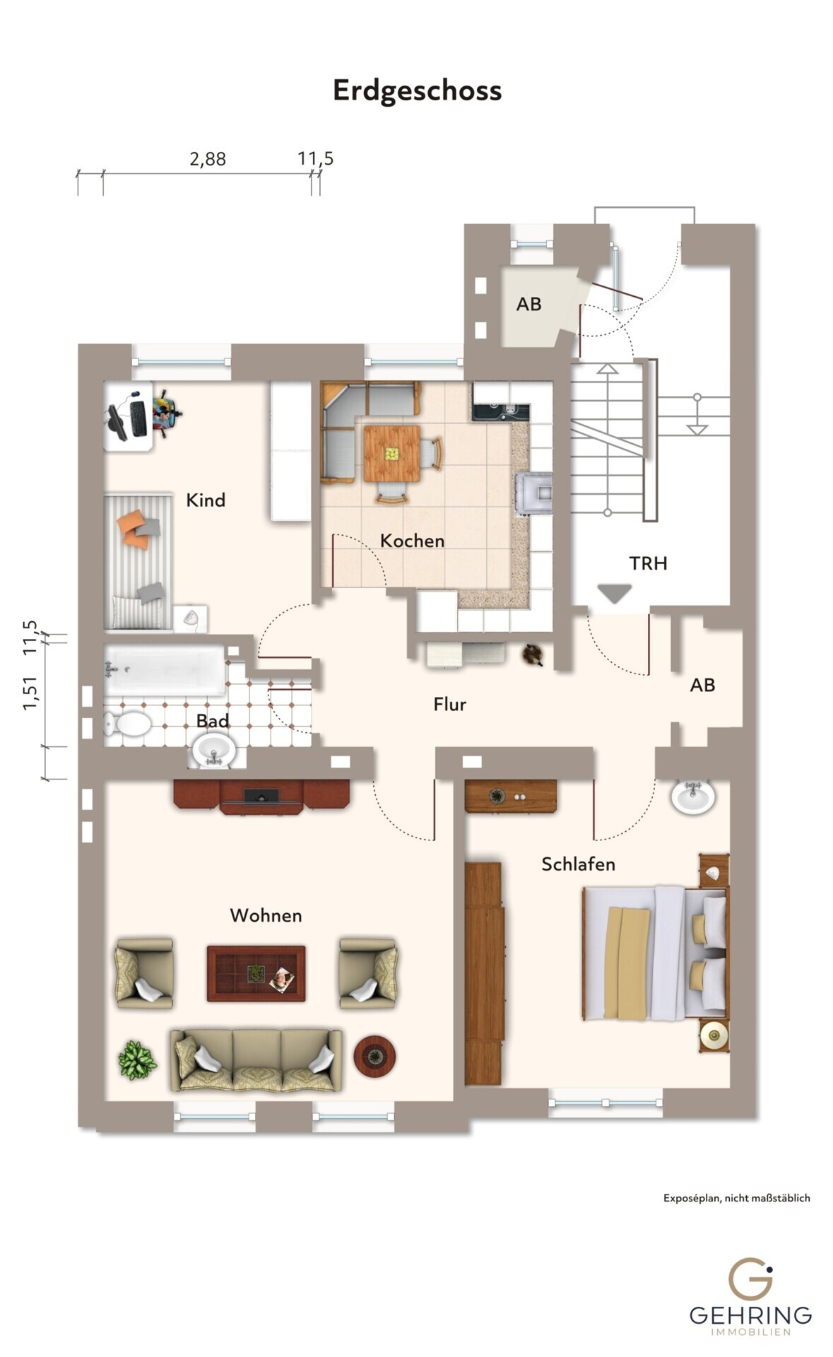 Grundriss Erdgeschoss