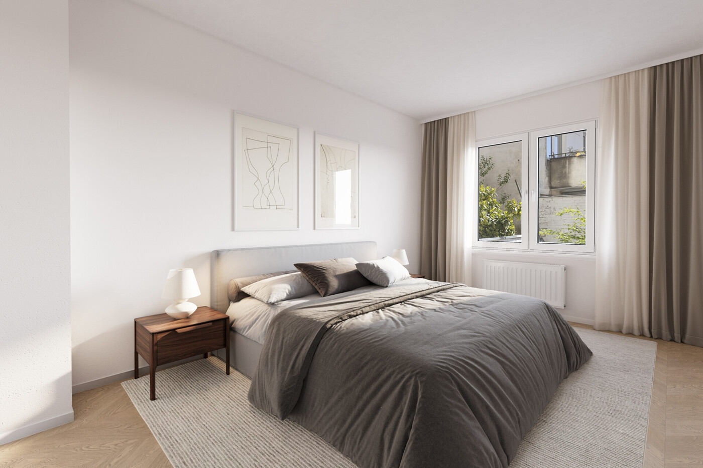 Visualisierung - Schlafzimmer