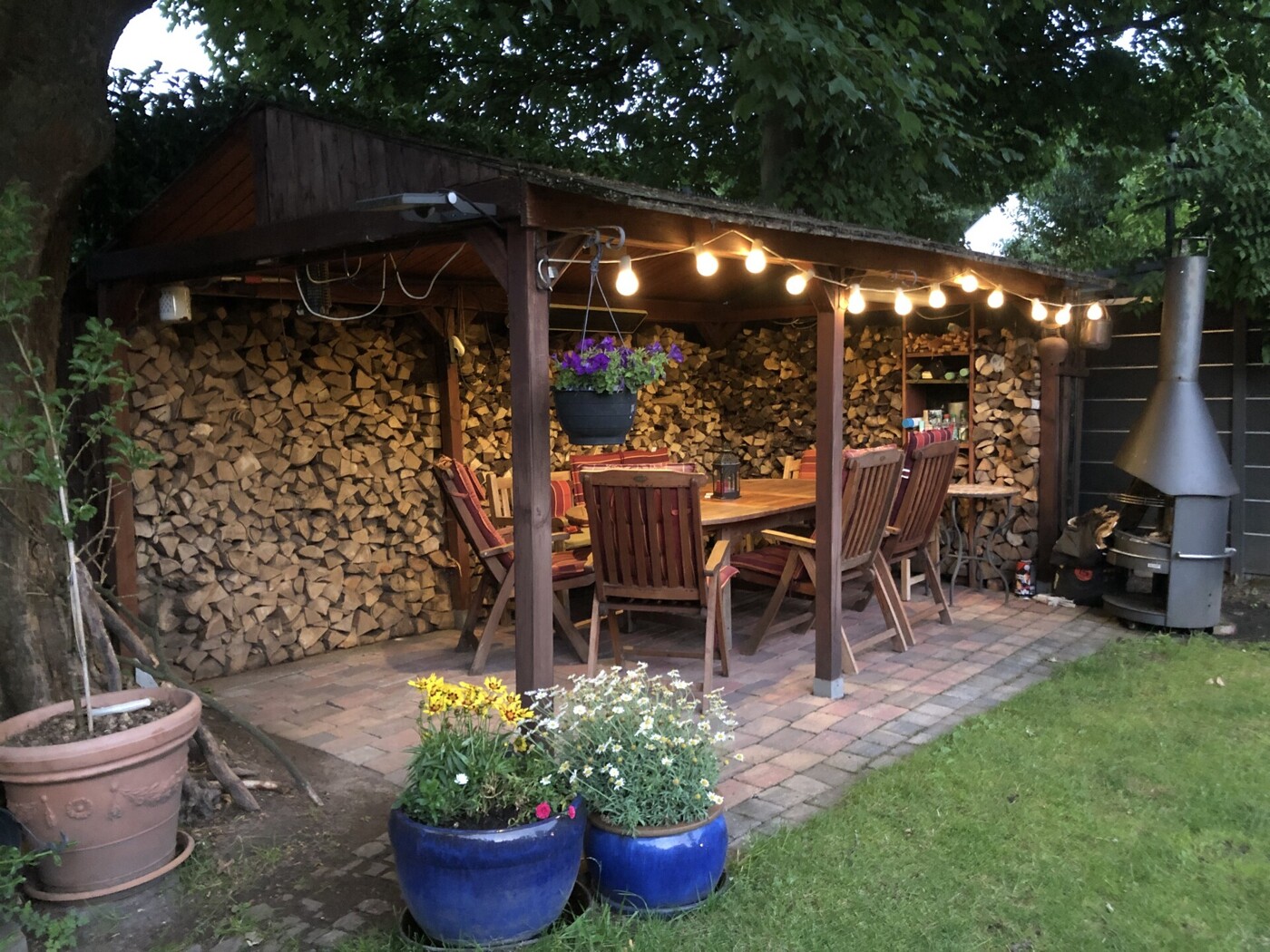 Terrasse, Garten