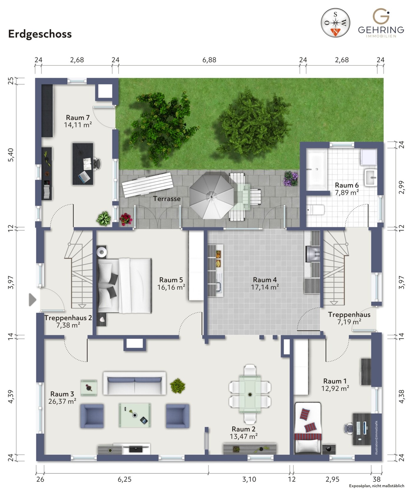 Grundriss Erdgeschoss