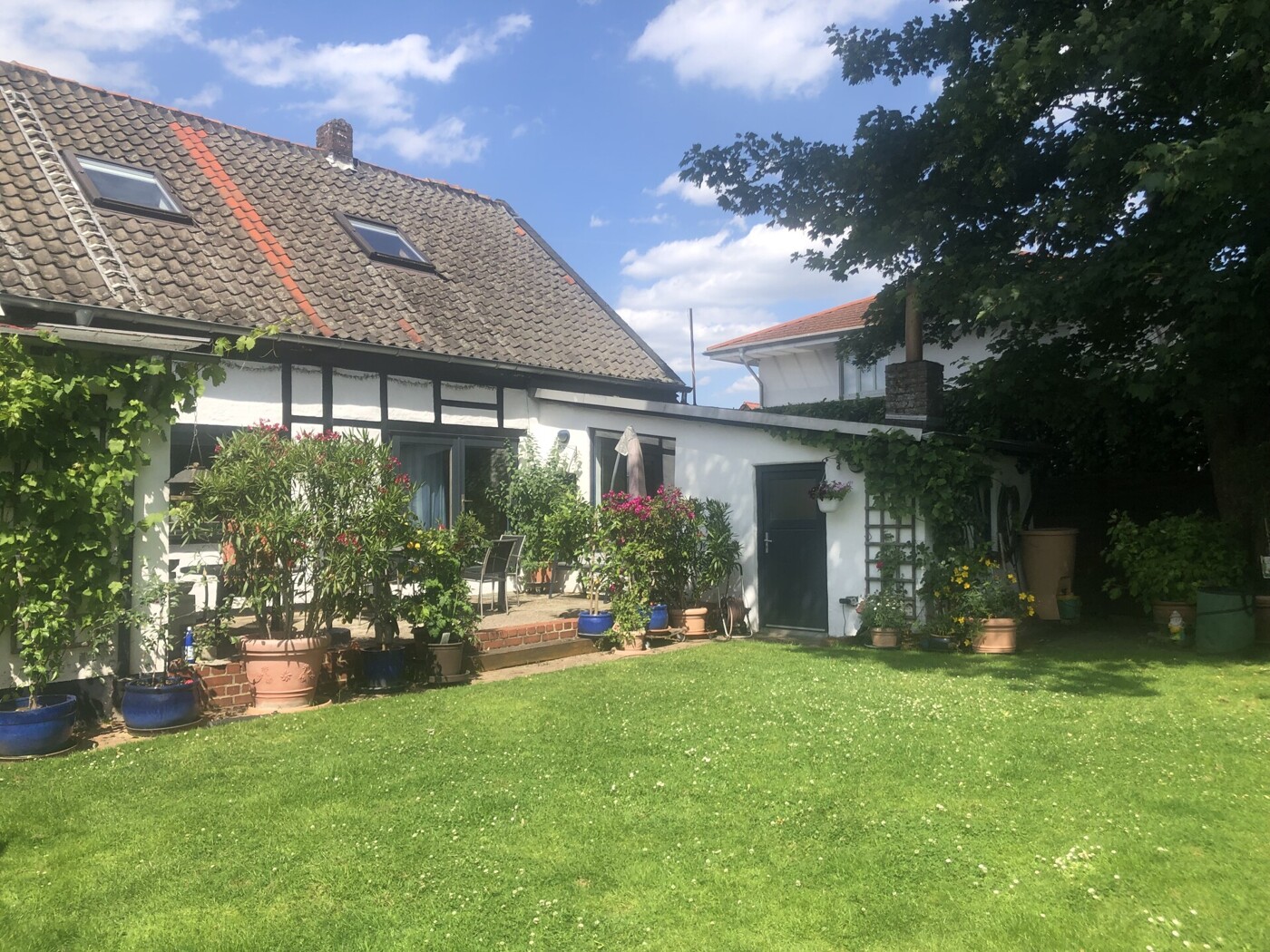 Garten, Rückansicht