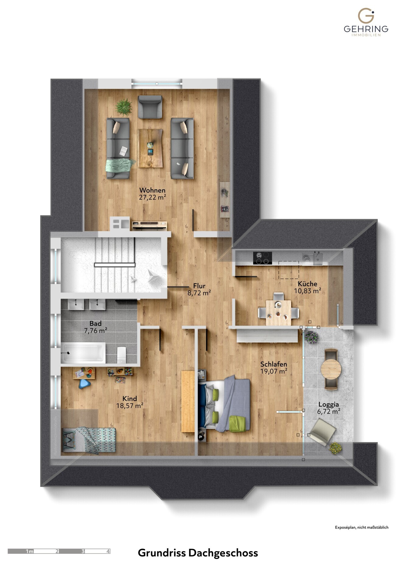 Grundriss Dachgeschoss