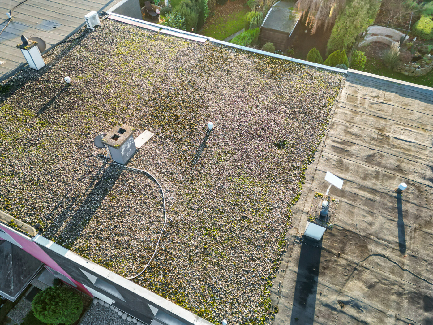 Dachansicht (Drohne)