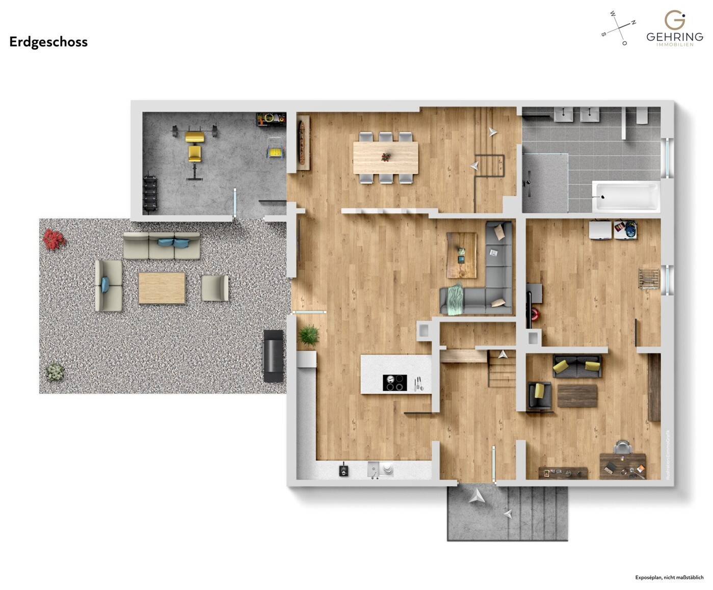 Grundriss Erdgeschoss